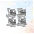 thumbnail image 3 of HAMPPLIES 6 PCS Stainless Steel Metal Hooks for Hanging Multiple Pictures in Home, 3 of 8
