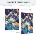 thumbnail image 5 of ZICANCN Outlet Covers Wall Plate, Space Galaxy Astronaut Light Switch Cover Decorative, Duplex Toggle Combo 1-Gang, 5 of 9