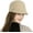 Beige, variant on Women's Newsboy Cap Winter Wool Knit Bucket Hats Cabbie Beret Hat 1920s Bowler Hat Cloche Hat