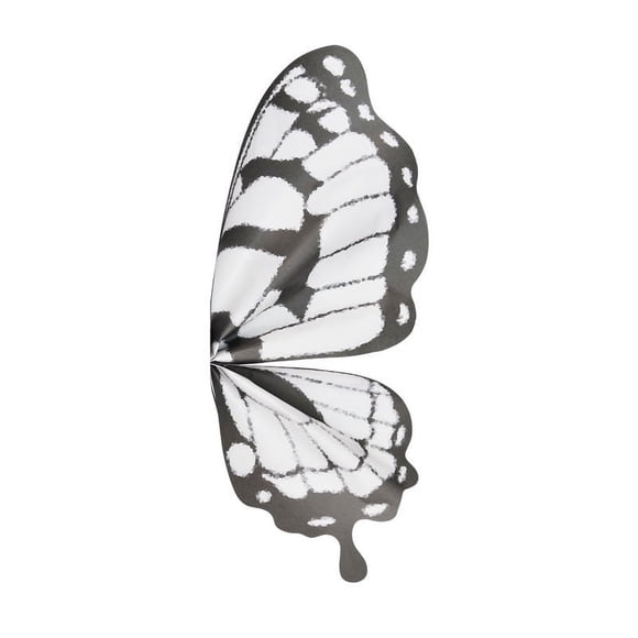 Zhuge Papel de embalaje para caja de regalo, papel de embalaje con forma de mariposa tridimensional de ensueño (blanco)
