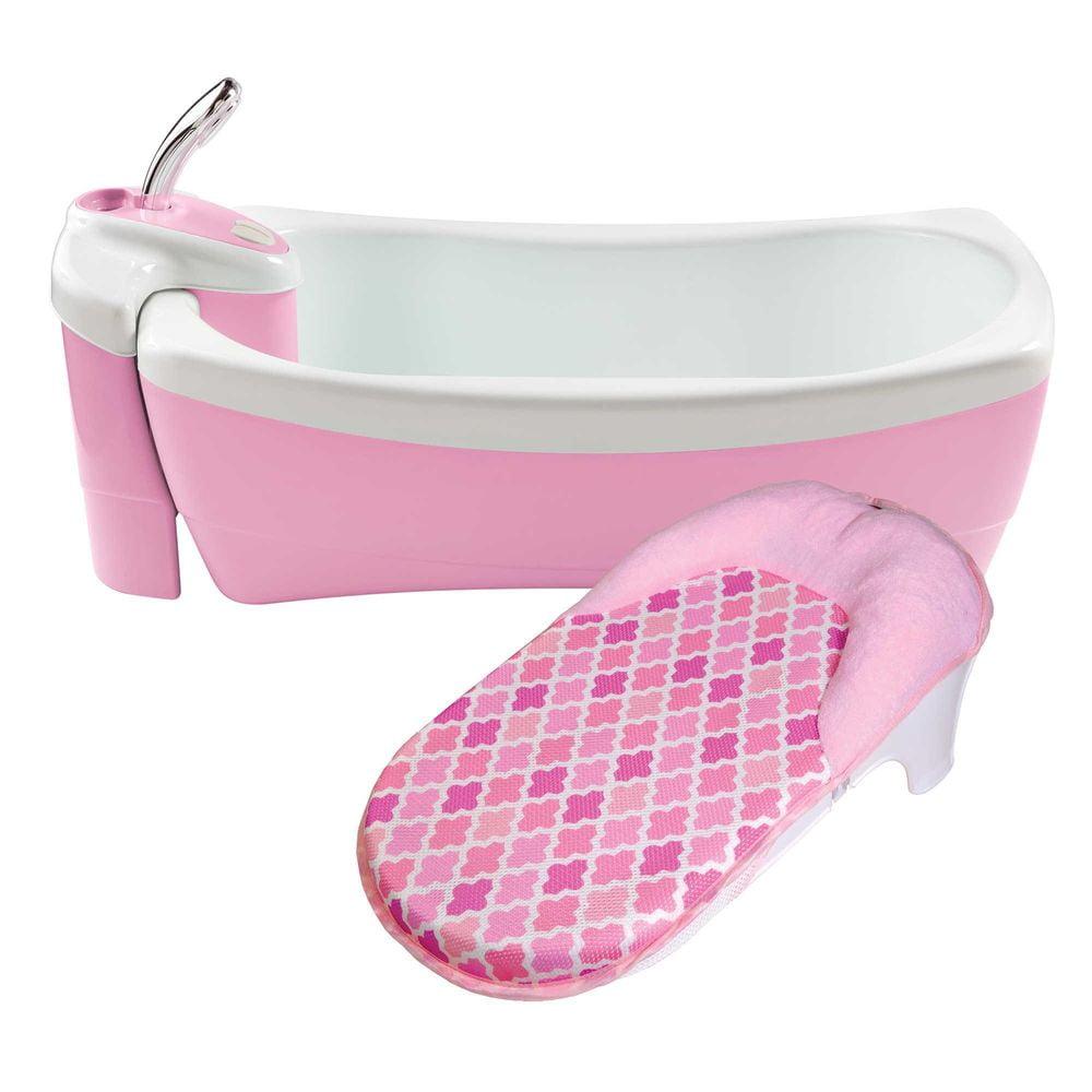 Summer Infant Lil’ Luxuries Whirlpool Baby Bathtub, Bubbling Spa