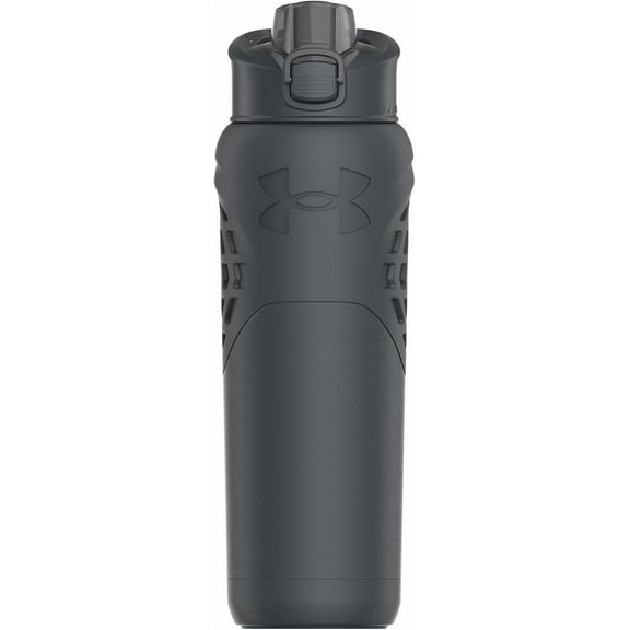 24Oz Stainless Steel Water Bottle, Insulated, Carabiner Easy Carry Hook, Leak Proof, Kids & Adults, All Sports, Gym