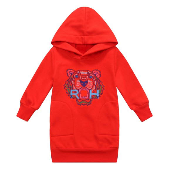 Girls' Fleece with Tiger RH1089