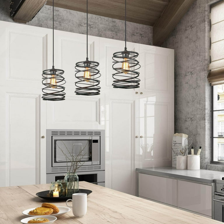 Distressed pendant light outlet