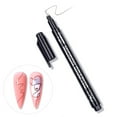 thumbnail image 2 of Line Drawing Pen Safe Ingredients Quick Dry Micro Nib Design Create Unique Patterns Nail Art Pen Drawing Painting Liner Brush Manicure Tools, 2 of 8