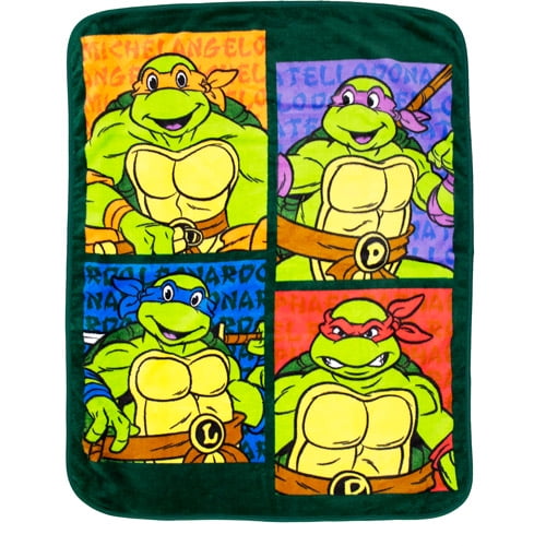 Nickelodeon Teenage Mutant Ninja Turtles 40" x 50" Toddler Blanket