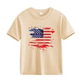 thumbnail image 3 of JLMSPLWG Toddler Flag Shirt Independence T Shirt Kids 250 Years American Short Sleeve Tops Boys America Anniversary 250th Freedom Tees Newborn Boy Clothes, 3 of 4