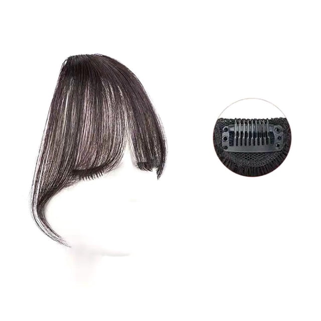 Faux Air Frange Outils de Coiffure Extension de Cheveux Synthétiques Postiche Naturel Invisible