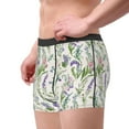 thumbnail image 2 of Picia Wisteria Flower Pattern Men’s Boxer Briefs – Soft & Breathable Underwear, Stretchy & Comfortable Fit, Supportive Pouch Design, Moisture-Wicking-, 2 of 5