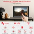 thumbnail image 2 of Torio 10.1” WiFi Digital Picture Frame with IPS Touchscreen, 32GB Storage, Micro SD, Auto-Rotate, Slideshow, Share Photos Instantly via App, Perfect Gift for Family & Friends, 2 of 6