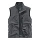 thumbnail image 1 of Chaleco sin mangas de imitación de cuero para hombre, chaqueta de club de motociclistas: cremallera frontal, múltiples bolsillos, para montar en moto/ropa urbana (M-XXXXXXL), 1 of 5
