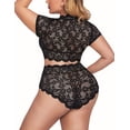 thumbnail image 3 of XmhyTop Conjunto de Lencería Mujer Sexy Encaje, Talla Grande L Negro, Lencería Erótica para Mujer para Momentos Especiales, 3 of 4