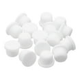 thumbnail image 1 of Uxcell 32Pcs White Rubber Stopper, 13.5mm Plug Holes for 13-13.3mm/0.51-0.52" Hole, 1 of 6
