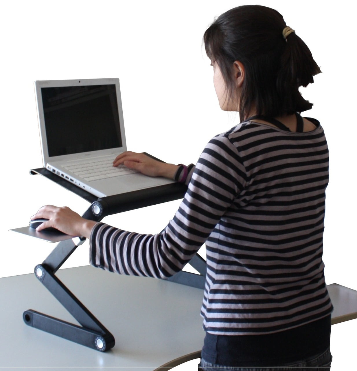 WorkEZ Executive Adjustable Ergonomic Laptop Cooling Stand & Lap Desk