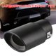 thumbnail image 1 of Piezas de modificación de coche con punta de tubo de escape de aleación de aluminio de escape trasero ovalado de coche, 1 of 8