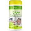 Care Touch CPAP Mask Cleaning Wipes - Scented | 70 Scented Cleaning Wipes for CPAP Masks | Made in The USA