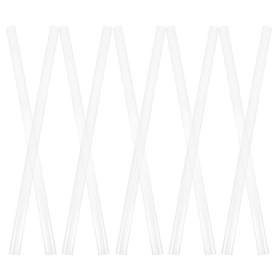 10 Pcs Folder Slides Spine Bars Report Trolley Clip Plastic