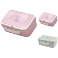thumbnail image 1 of Youkk Double Rectangle Couverture Lunchbox Four à micro-étudiant adulte haute capacité Compartiment Bento Box, 1 of 8