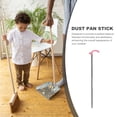 thumbnail image 3 of UPOUART Heavy Duty Dust Pan with Stick Stainless Steel 1Set for Home Use, 3 of 8