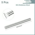 thumbnail image 2 of Uxcell 5Pack 304 Stainless Steel Rods, 13mm x 204mm Metal Solid Shaft Round Rod Lathe Bar Stock for Model Plane Cars Ship DIY Craft Metal Working, 2 of 5