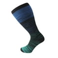 thumbnail image 2 of WIZUTIZ Plus Size Compression Socks for Women & Men, Wide Calf Extra Large 20-30 mmHg Knee High Support Socks for Travel, Running, Nurse, 2 of 3
