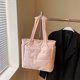 thumbnail image 5 of Bolso Hombro para Mujeres Acolchadas Con Compartimentos Bolsas Bolsillo Color Sólido Trabajos, 5 of 9