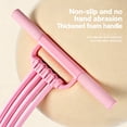 thumbnail image 3 of 6-Tube Resistance Bands with Handles & Foot Pedals, Adjustable Tension Fitness Equipment for Full-Body Workout, Legs Arms Abs Training, Pink, 3 of 8