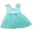 thumbnail image 1 of MesaSe Robe Tutu en Tulle à Fleurs en Dentelle de Princesse pour Bébé Fille, Robe de Soirée Formelle, 1 of 3