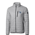 thumbnail image 2 of Men's Cutter & Buck Gray Tampa Bay Rays Big & Tall Rainier PrimaLoft- Eco Insulated Full-Zip Puffer Jacket, 2 of 3