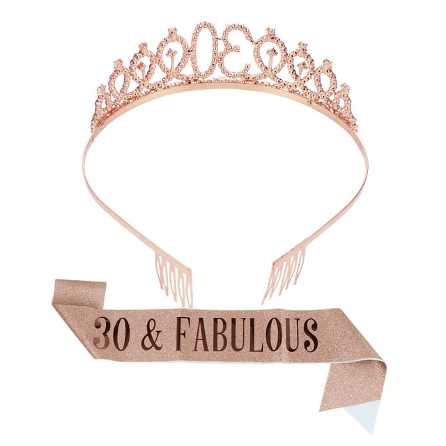 Houderco 1Jgo Etiquette Belt Tela Con De Cristal Para Fiesta Y Cumpleaños