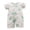 Mint Green, variant on Baby Boy Romper Unisex-Baby Short Sleeve Romper Bodysuits Size 12-18 Months (Mint Green,12-18 Months)