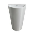 thumbnail image 5 of Fresca Parma 24" White Pedestal Sink, 5 of 5
