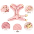 thumbnail image 4 of Pet Artist Cute Bowknot Dog Collars and Soft Harness and Leash set for Extra Small and Small Dogs Chihuahua Yorkshire, 4 of 10
