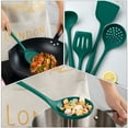 thumbnail image 7 of ELAYARD 1 Set Silicone Spatula and Slotted Spoon Kitchen Utensil Kitchen Gadget, 7 of 7