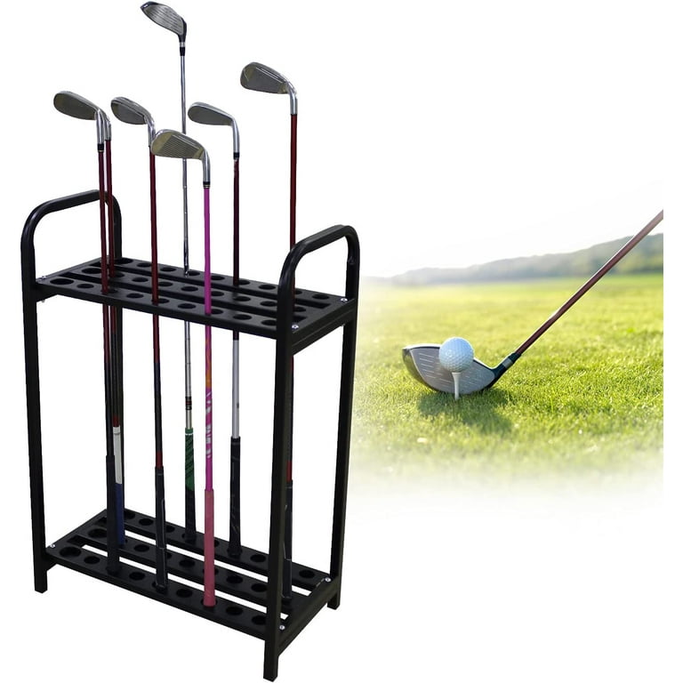 Golf Club Display Rack Putter Storage Organizer 27-Hole Club