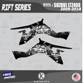 thumbnail image 3 of Kalair GFX Graphics Kit for Suzuki ATV LTZ400 (2009-2014) Rift Series, 3 of 5
