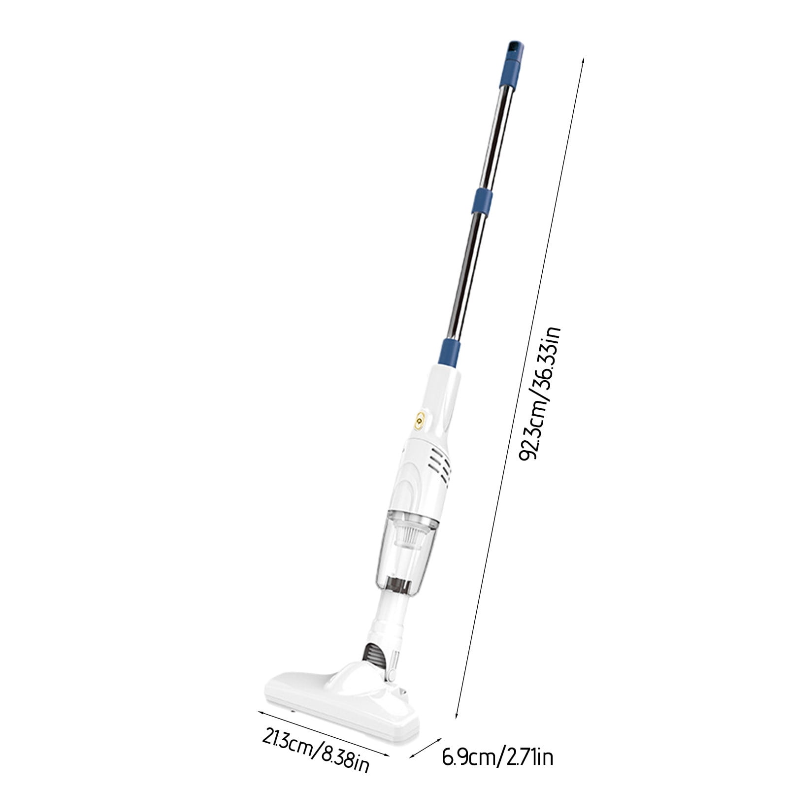 JingChun Corded Vacuum Cleaner, Powerful Suction, Lightweight Bagless Stick Vac with Handheld, Ultra Quiet, for Hardwood Floor Carpet Car Pet Hair