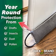 Duck® Brand Weighted Door Draft Stopper – 36in