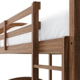 thumbnail image 5 of Mainstays Kids Wood Twin-over-Twin Bunk Bed, Warm Walnut, 5 of 6
