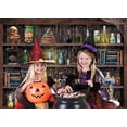 thumbnail image 2 of 8x6FT Halloween Backdrop Mad Scientist Laboratory Backdrop Vinyl Magic School Background Spooktakular Creepy Skull Poison Apothecary Party Decorations, 2 of 5