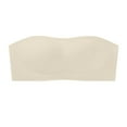 thumbnail image 3 of Push Up Strapless Bras for Women No Underwire Full Coverage Lightweight Non-Slip Solid Color Breathable Underwear Daily Bra for Women, 3 of 4