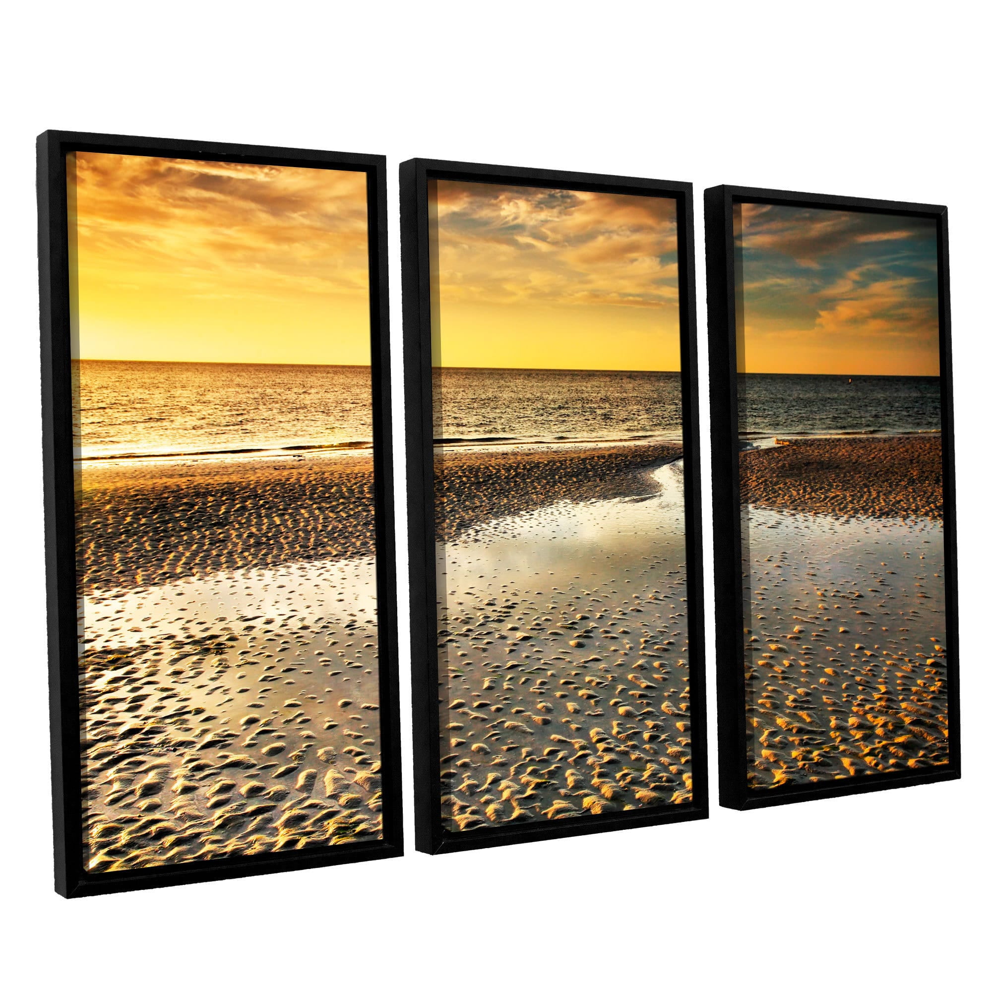 ArtWall Steve Ainsworth "Returning Home" 3-Piece Floater-framed Canvas Set