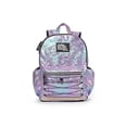 thumbnail image 1 of Justice™ Brand Girls Multi Compartment 17” Backpack Gradient Texture Shimmer and Bungee Cord Pocket, 1 of 4