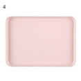 thumbnail image 2 of Travelwant Plastic Dinner Plate, Dinner Plate, Rectangular Party Plate, Picnic Plate, Microwave Dishwasher Safe Plates, Suitable For Daily Use At Home, Unbreakable, Dishwasher-Cleanable, 2 of 6