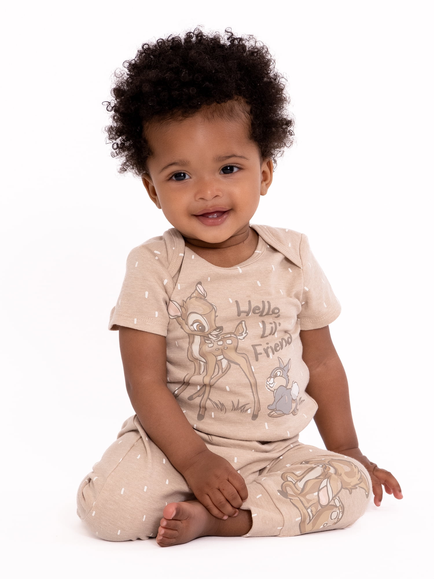 Disney Baby Wishes + Dreams Character Infant Baby Jogger Pants, 3-Pack, Sizes Newborn-12 Months