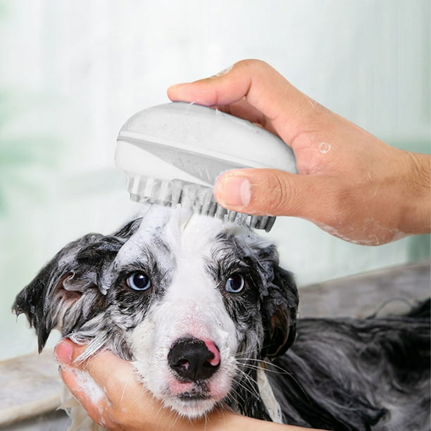 Cepillo De Baño Para Perros, Cepillo De Ducha Para Perros Versátil Y Eficiente, Portátil, Cómodo Para Perros Y Gatos