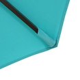 thumbnail image 2 of 9' 1- Piece Patio Umbrellas, Turquoise, 2 of 8