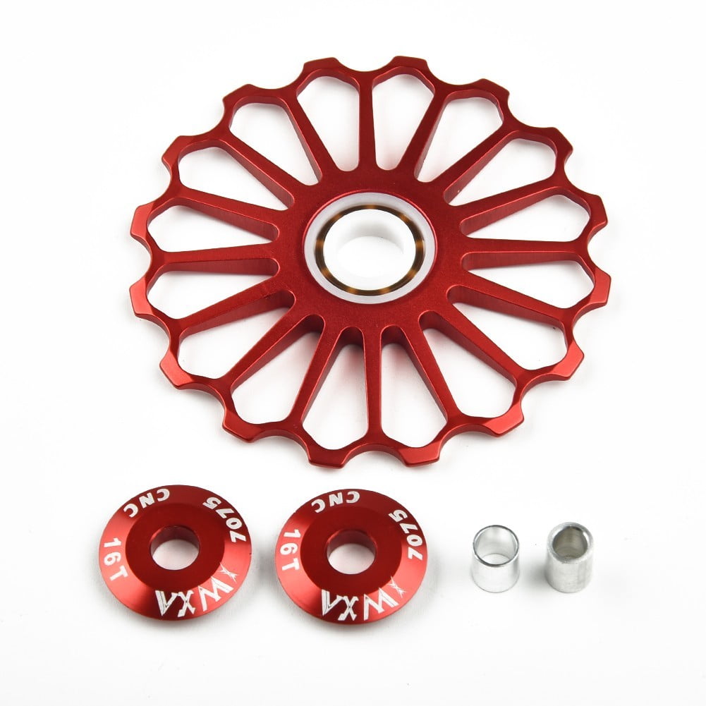 Derailleur Ceramic Bearing 8-17T Rear Pulley Jockey Wheel Road Bike Guide Roller Derailleur Ceramic Bearing 8-17T Rear Pulley Jockey Wheel Road Bike Guide Roller