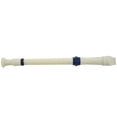 thumbnail image 2 of Music Instrument 6 Holes Soprano Flute Recorder White Blue, 2 of 7