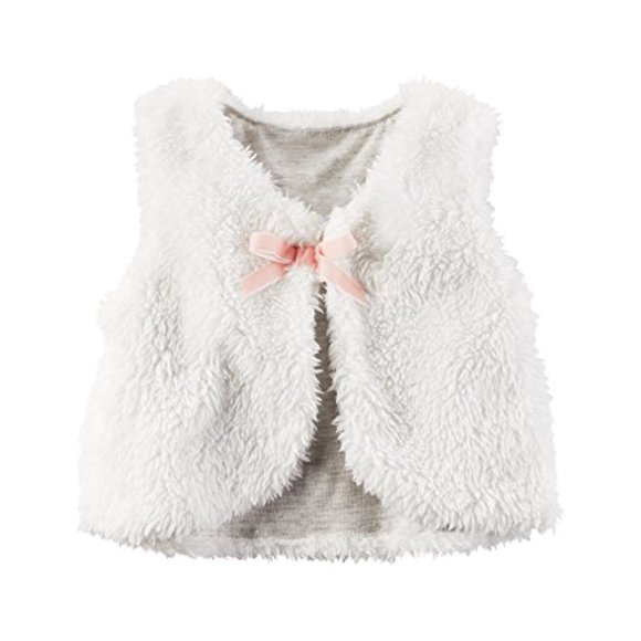 Carter's Superposition pour Bébés Filles 127g300, Ivoire, 9M